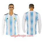 Argentina Fodboldtrøjer Hjemmebanesæt VM 2018 Langærmet Argentina Fodboldtrøjer Hjemmebanesæt VM 2018 Langærmet